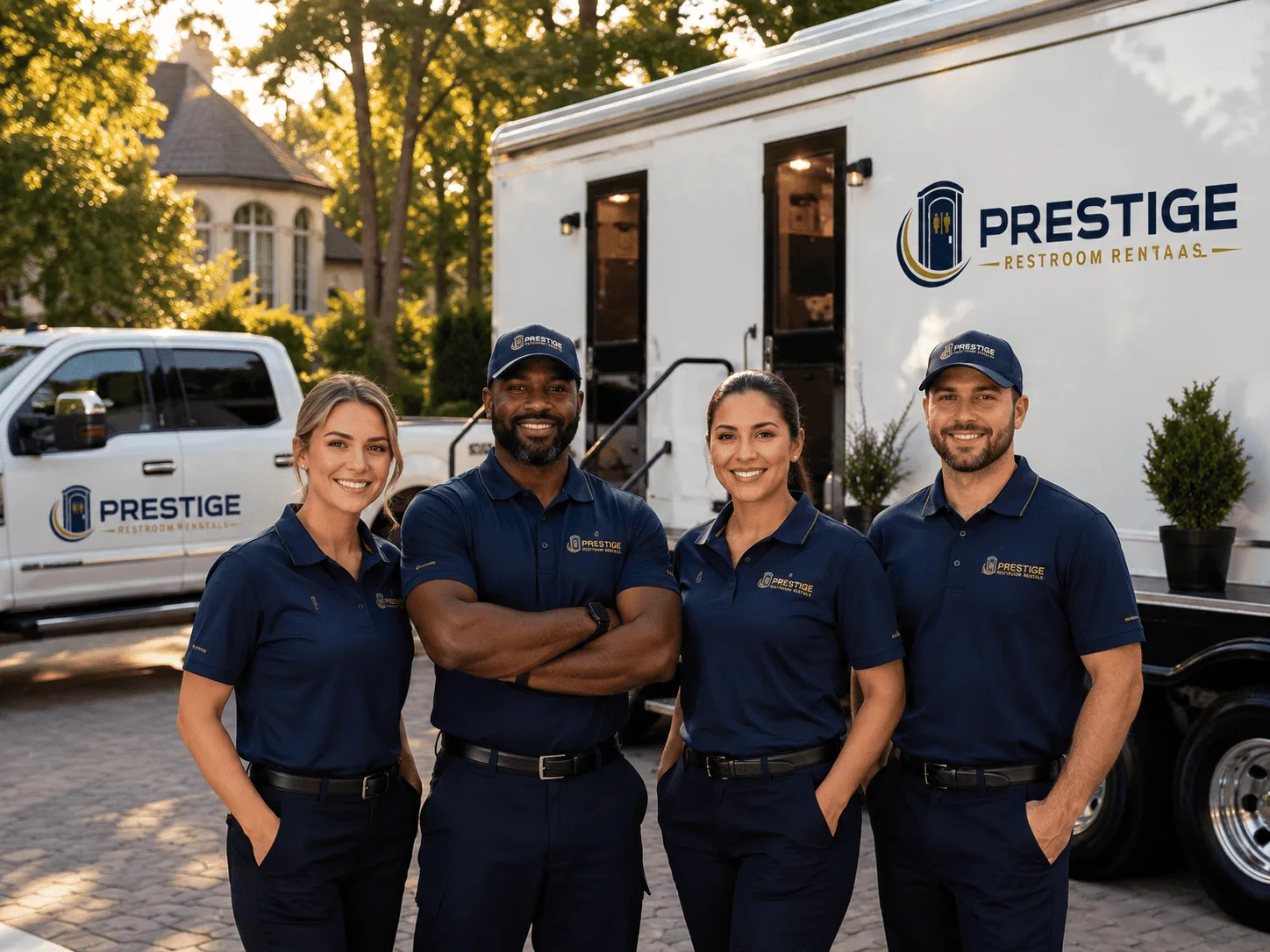 Trusted Luxury Portable Restrooms company in Bayside, TX